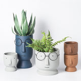 Triogift Nerdy Charm Flower Pot