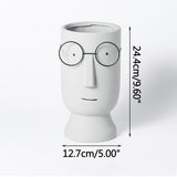 Triogift Nerdy Charm Flower Pot