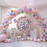 Triogift 10/30/50pcs Macarons Latex Balloons Pastel Candy Wedding Party Birthday Decoration Balloons Baby Shower Decor Air Globos