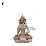 Triogift Miniature Buddha Figurine