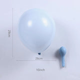 Triogift 10/30/50pcs Macarons Latex Balloons Pastel Candy Wedding Party Birthday Decoration Balloons Baby Shower Decor Air Globos