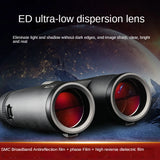 Triogift The New ED Professional Binoculars High-definition High-power Handheld Large Eyepiece Low Light Night Vision 10x42 Waterproof