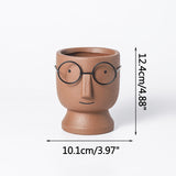 Triogift Nerdy Charm Flower Pot