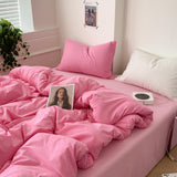 Triogift Aesthetic Pink Series Bedding Set