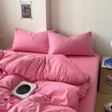 Triogift Aesthetic Pink Series Bedding Set