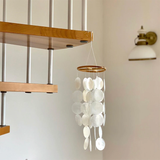 Triogift Bamboo Shell Wind Chime