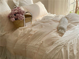 Triogift Princesscore Pink Lace Bedding Set