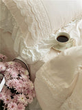 Triogift Princesscore Pink Lace Bedding Set