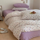 Triogift Secret Garden Floral Bedding Set