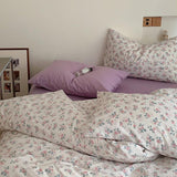 Triogift Secret Garden Floral Bedding Set