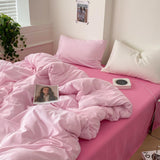 Triogift Aesthetic Pink Series Bedding Set