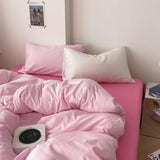 Triogift Aesthetic Pink Series Bedding Set