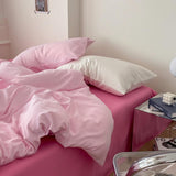 Triogift Aesthetic Pink Series Bedding Set