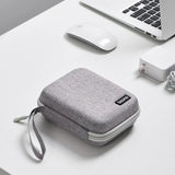 Triogift Electronics Accessories Travel Organizer Hard Shell Digital Gadgets Storage Bag for Mac Adapter Mouse Data Cable Earphone HDD