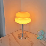 Triogift Egg Tart Glass Desk Lamp