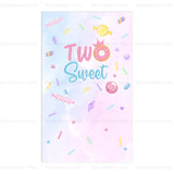 Triogift 18/24/36inch Cake Ice Cream Kt Board Cutout Hot Air Balloon Donut Candy Backdrop for 1st Birthday Party  Baby Shower Decorations