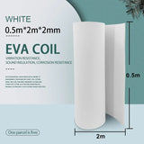 Triogift 1pcs 2mm/4mm Thickness EVA Foam Sheets Roll No Adhesive Backing Craft EVA Sheets DIY Handmade Model Making Material