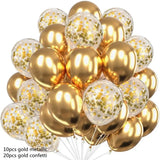 Triogift 30pcs Globos Confetti Latex Balloons Wedding Decoration Baby Shower Birthday Party Decor Clear Air Balloons Valentine'S Day