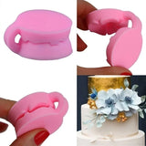 Triogift 3D Flower Silicone Molds Food Grade Craft Cake Candy Chocolate Sugarcraft Ice Pastry Baking Tool Mould Baking Accessories