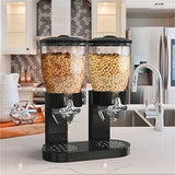 Triogift  Large Capacity Food Storage Dispenser Storage Containers Oatmeal Nuts Candy Dispenser Jars Kitchen Cereal Storage Containers