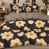 Triogift American rural style small floral bedding set of four pieces fresh and fresh bedding set of three pieces student bed sheets