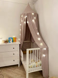 Triogift Kids Mosquito Net Girl Princess Hanging Bed Canopy Baby Crib Curtain Home Decoration Living Corner Play   Reading Nook Decor