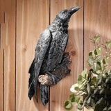 Triogift Gothic Raven Statue