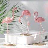 Triogift Pink Flamingo Desk Figurine