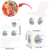 Triogift 6/12pcs EID Mubarak Candy Cookie Gift Box Ramadan Decoration for Home Muslim Islamic Party Supplies  Ramadan Kareem Gifts