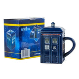 Triogift  -  1pc 450ml Creative Police Box Mug Funny Ceramic Coffee Tea Cup with Gift Box Milk Drinks Breakfast Cup Birthday Gift Kitchenware