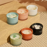 Triogift Velas Regalo Invitados Candles Gifts for Guests Crystal Stone Candles In Jars Home Decorative Candles