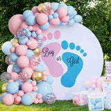 Triogift Pink Blue Balloon Garland Arch Kit Birthday Party Decoration Kids Baby Shower Boy Or Girl Latex Ballon Wedding Birthday Suppiles