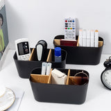 Triogift Bamboo Electric Toothbrush Holder Razor Makeup Brush Storage Box Toothpaste Toothbrush Stand Bathroom Accessories