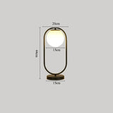 Triogift Gold Modern Desk Lamp