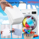 Triogift  11x28cm Anti-staining Laundry Tablets Clothes Sheets Anti-String Mixing Color Absorption Tablet Color Catcher Grabber Cloth