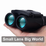 Triogift  40x22 HD Powerful Binoculars 2000M Long Range Folding Mini Telescope BAK4 FMC Optics For Hunting Sports Outdoor Camping Travel