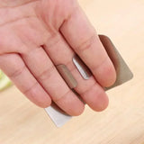 Triogift  Stainless Steel Kitchen Tool Hand Finger Protector Knife Cut Slice Safe Guard  finger knife  kitchen gadgets