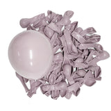 Triogift Purple Balloon Arch White Sand Metal Light Purple Pastel Pale Pinkish Purple Balloon Garland for Wedding Birtday Decoratio