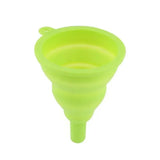 Triogift  Mini Silicone Gel Foldable Collapsible Style Funnel Hopper Kitchen Tool