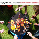 Triogift  1-10Pcs Non-stick BBQ Grill Mat 40*33cm Baking Mat BBQ Tools Cooking Grilling Sheet Heat Resistance Easily Cleaned Kitchen Tools