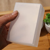 Triogift Mini Plastic Box Rectangular Box Translucent Box Packing Box Storage Box Dustproof Durable Strong Jewelry Storage Case Container