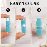 Triogift  1/8PCS Sealing Clip Bag Sealer Elastic Button Type Bread Bag Sealing Clip Snack Food Storage Kitchen Accessories Food Clips