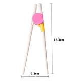 Triogift  1Pair Children Learning Training Chopsticks Kids Baby Learning Training Chopsticks For Children Chinese Chopstick Learner Gifts