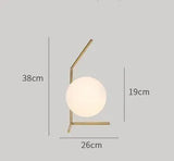 Triogift Gold Modern Desk Lamp