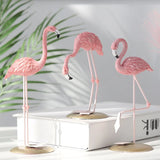 Triogift Resin Pink Flamingo Figurine