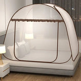 Triogift Creative Minimalist Style Summer Home Mosquito Net Child Anti-drop Yurt Mosquito Net Big Space Bedroom Double Bed Mosquito Net