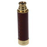 Triogift Pocket telescope Brass 25x30 binoculars Monocular Telescope Hand telescope in gold