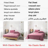 Triogift  High-end Home Textile 100% Combed Cotton Duvet Cover Set Queen Jacquard Bedding Set 220x240 Quilt Cover Pillowcase and Bed Sheet