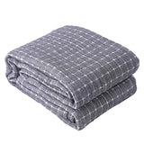 Triogift Japanese simple casual blanket Cotton gauze sofa cover multifunctional throw blanket for beds home decor sofa towel bedspread