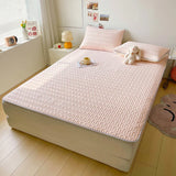 Triogift   Latex mattress Summer mat Dust mat Air-conditioned mattress bedding set girl bedroom 120 150